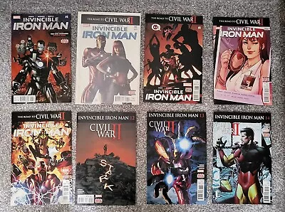 Buy Invincible Iron Man Issues 6,7,8,10,11,12,13,14 • 30£