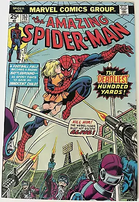 Buy Amazing Spider-Man #153 (1976) VF/NM Eli Katz Cover Art Len Wein Story • 42.79£