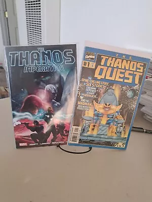 Buy Marvel~Thanos Comic Book Lot~Thanos Imperative/Thanos Quest~VF-NM~$20~2000, 2011 • 10.86£