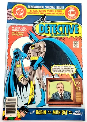 Buy Detective Comics #492 (1980) / Fn+/ Robin Man-bat Bronze Age Dc Comics Newsstand • 15.43£