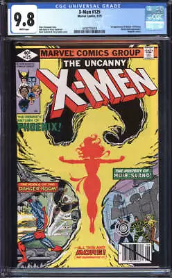 Buy X-men #125 Cgc 9.8 White Pages // 1st Appearance Of Mutant X 1979 • 388.30£