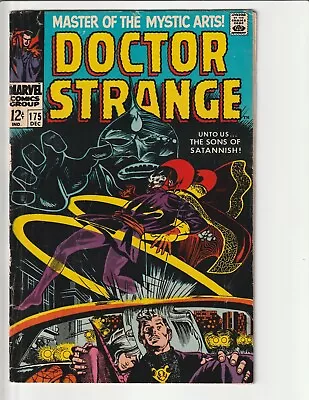 Buy Doctor Strange #175 VG/VG- 1st Clea Cover & 1st Son Of Satanish Marvel 1968 • 15.52£