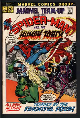 Buy Marvel Team-up #2 7.5 // Spider-man + Human Torch Marvel 1972 • 38.83£