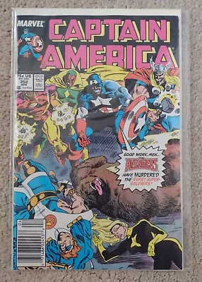 Buy Captain America # 352 Newsstand Cover - 1st Supreme Soviets - FREE SHIPPING • 14.59£