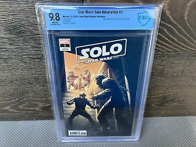 Buy Star Wars: Solo Adaptation #1 CBCS 9.8 Luke Ross 1:50 Variant 1st App. Qi'Ra • 155.32£