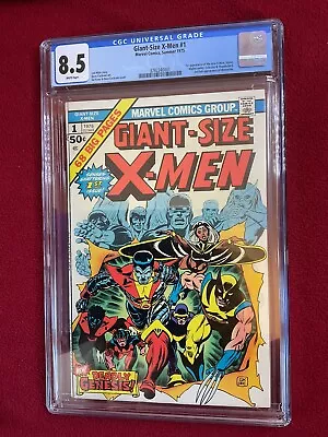 Buy Giant Size X-Men #1-CGC 8.5 White Pages-1st Appearance New X-Men • 3,500£