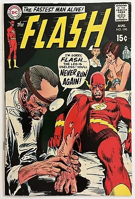 Buy Flash #190 - 1969, Joe Kubert Cover Ross Andru Art , DCU  8.0 • 19.41£