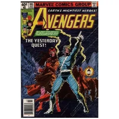 Buy Avengers #185 Newsstand  - 1963 Series Marvel Comics VF Minus [p^ • 15.68£