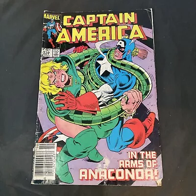 Buy Marvel Comics Captain America Comic Book In The Arms Of Anaconda!  • 7£