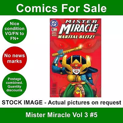 Buy DC Mister Miracle Vol 3 #5 Comic - VG/FN+ 01 August 1996 • 3.49£