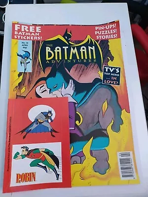 Buy The Batman Adventures #13 Fleetway UK Comic (1993) - Free Stickers Attached • 4£