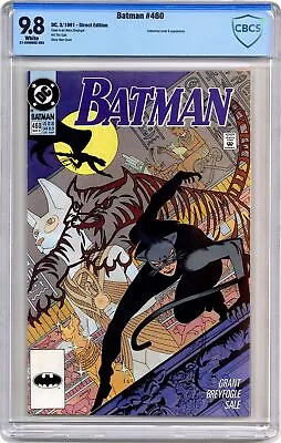 Buy Batman #460 CBCS 9.8 1991 21-2599D8C-003 • 51.26£