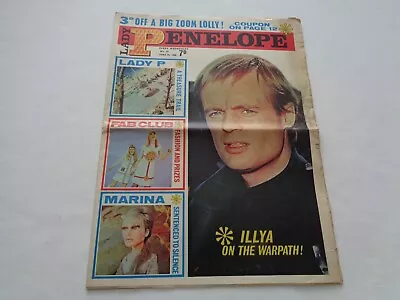 Buy LADY PENELOPE VINTAGE COMIC - No.23 - JUNE 25th, 1966 - MAN FROM U.N.C.L.E. • 6.99£