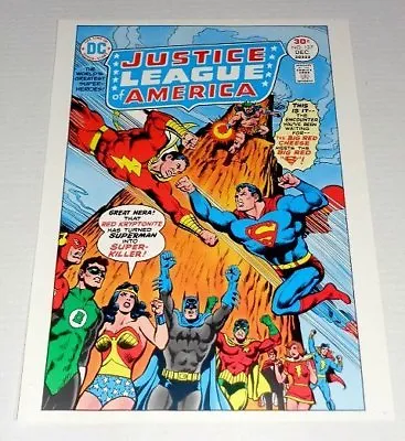 Buy 1978 JLA 137 Superman Vs Shazam POSTER: Batman/Wonder Woman/Green Lantern/Flash • 47.92£