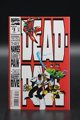 Buy Deadpool The Circle Chase (1993) #3 1st Print Joe Madureira Cover & Art NM- • 4.85£