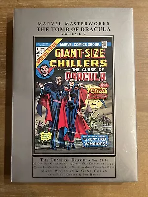 Buy Marvel Masterworks: The Tomb Of Dracula Vol. 3 By Marv Wolfman Hardcover Book • 31.53£