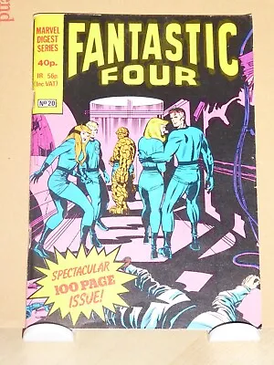 Buy FANTASTIC FOUR Pocket Book #20  1981 British Published Marvel Comics - FN • 3.49£
