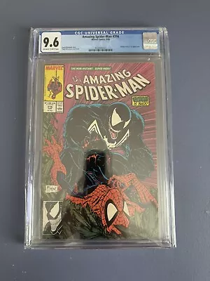 Buy Amazing Spider-man #316, 1989, CGC 9.6, 1st McFarlane Venom Cover • 300£