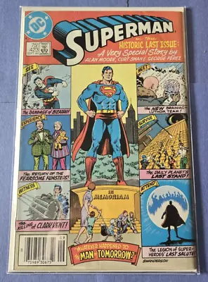 Buy Dc Comics -superman - Whatever Happened To The Man Of Tomorrow - #423 - Oct 1986 • 18.45£
