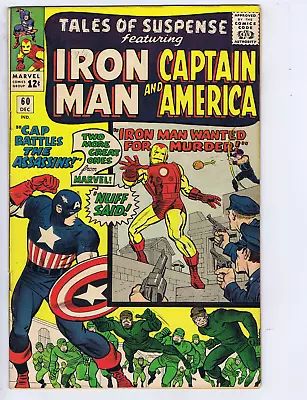 Buy Tales Of Suspense #60 Marvel 1964  The Army Of Assassins Strikes !  • 116.49£