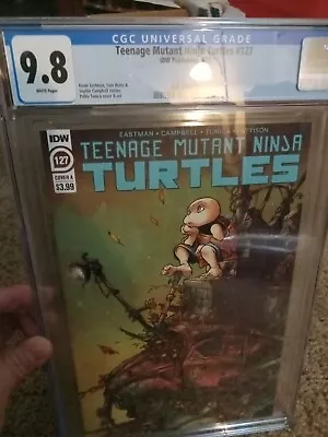 Buy CGC 9.8 - Teenage Mutant Ninja Turtles #127, Cover A, Pablo Tunica Cover, NM/M • 93.19£
