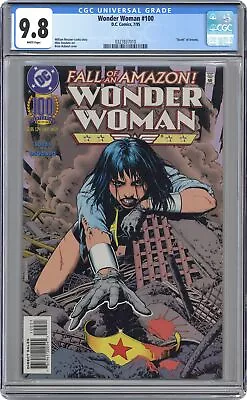Buy Wonder Woman #100B Bolland Newsstand Variant CGC 9.8 1995 0327837010 • 100.96£