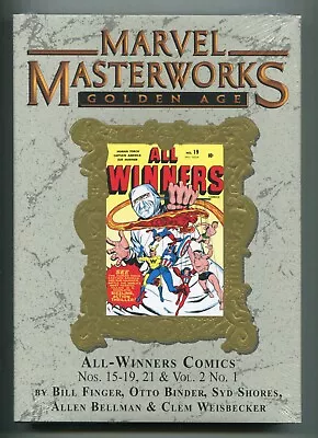 Buy Marvel Masterworks Volume 170 - Golden-age All-winners Comics #15-21 - Sealed Nm • 50.46£