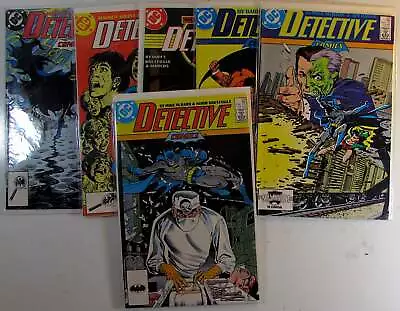 Buy Batman Detective Lot 6 #579, 580, 581, 582, 584, 587 DC (1987) 1st Series Comics • 37.27£