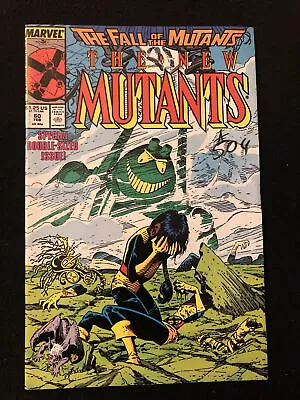 Buy The New Mutants 60 7.0 Writing On Front Cover Marvel 1988 Vx • 3.88£