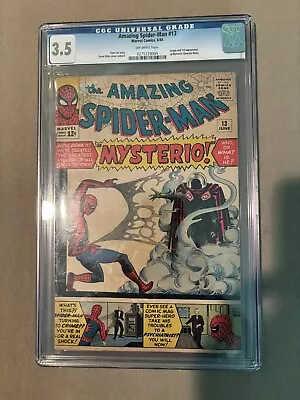 Buy The Amazing Spider-Man #13 - CGC 3.5 -  Origin And 1st App Mysterio • 737.78£