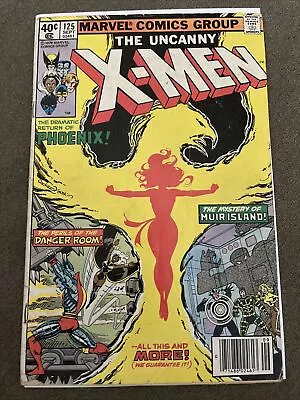 Buy The Uncanny X-men #125- First Proteus (cameo) RETURN OF THE PHOENIX • 27.18£