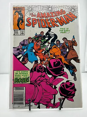 Buy AMAZING SPIDER-MAN #253 Key 1st Richard Fisk/The Rose- Marvel Comics 1984 • 11.61£