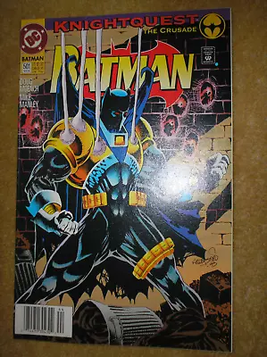 Buy Batman # 501 Knightquest Crusade Newsstand Edtn Variant $1.50 1993 Dc Comic Book • 0.99£