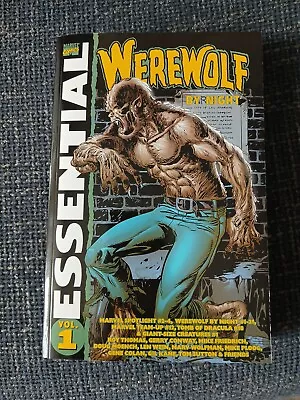 Buy Essential Werewolf By Night: V. 1 By Mike Friedrich, Gerry Conway, Mike Ploog • 14.99£