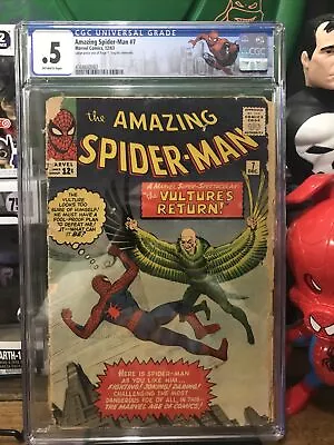 Buy Amazing Spider-Man 7 Cgc .5 2nd Vulture See Last Pic For Graders Notes • 232.62£