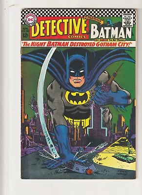 Buy Detective Comics #362  DC 1966 Silver Age Comic Batman! CLASSIC RIDDLER STORY • 31.06£