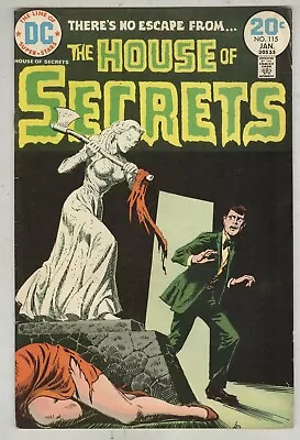 Buy House Of Secrets #115 January 1974 VG  • 4.65£