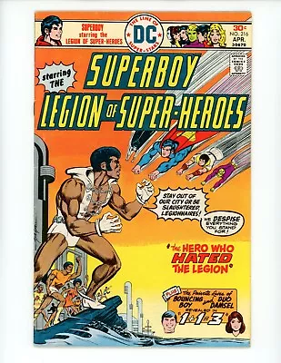 Buy Superboy #216 Comic Book 1976 FN+ Cary Bates Mike Grell DC Tyroc • 2.32£