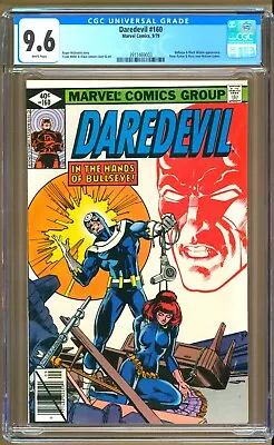 Buy Daredevil #160 (1979) CGC 9.6  WP  Miller - Janson   Bullseye - Black Widow  • 77.65£