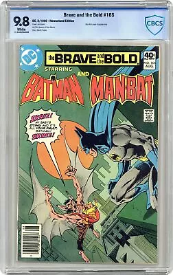 Buy Brave And The Bold #165 CBCS 9.8 Newsstand 1980 17-349E2FA-003 • 77.66£