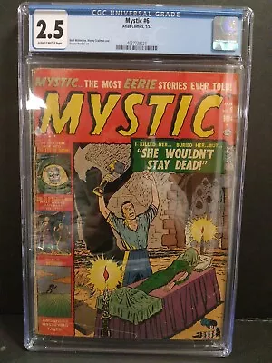 Buy Mystic #6 Atlas Comics 1952 CGC 2.5 • 155.31£