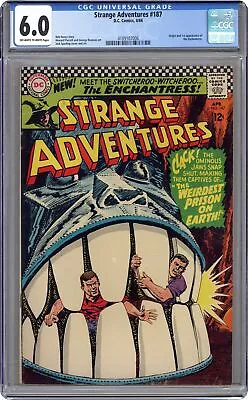 Buy Strange Adventures #187 CGC 6.0 1966 4189107006 1st App. Enchantress • 217.45£