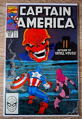 Buy Captain America #370 1990 Copper Age-Marvel Comics Listing #234 To #379 VF+ • 2.50£