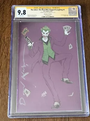 Buy The Joker: The Man Who Stopped Laughing #1 2022 CGC 9.8 SS Nakayama Foil Signed  • 116.48£