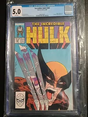 Buy The Incredible Hulk 340 CGC 5.0 • 85.43£