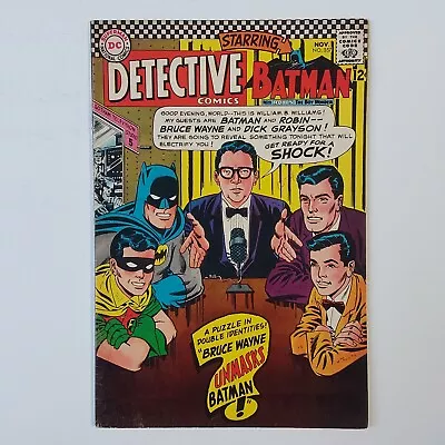 Buy Detective Comics 357 VG+ DC Comics 1966 Silver Age Moisture Stain • 7.76£