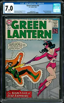 Buy Green Lantern 16 - CGC 6.5 (1st Appearance And Origin Star Of Sapphire) • 582.46£