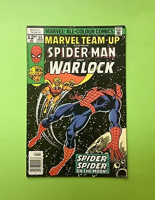 Buy Marvel Team-Up #55 | March 1977 | Spider-Man | Warlock • 10£