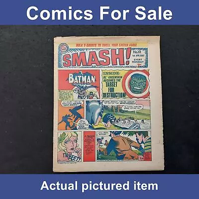 Buy SMASH! Comic #61 - 01 April 1967 - Odhams Press - Batman (LOT#11917) • 19.99£