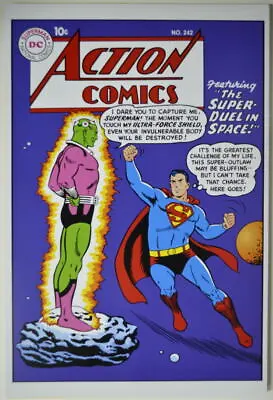 Buy ACTION COMICS #242 COVER PRINT Superman 1st Brainiac • 16.63£